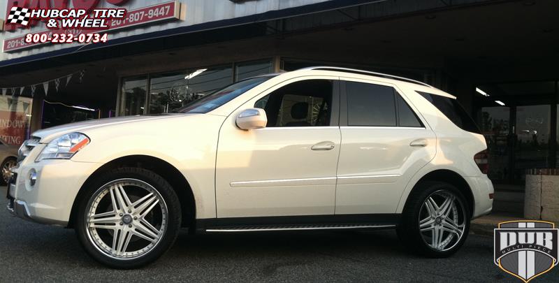 vehicle gallery/mercedes benz gl class dub x 58 22X9  Matte Black w/ Red Accents wheels and rims